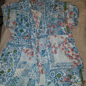 Floral Patchwork Kimono